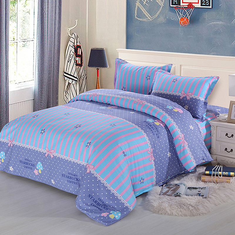 定做100全棉被套单件150x200x230cm双人160x220x240 单人纯棉被罩