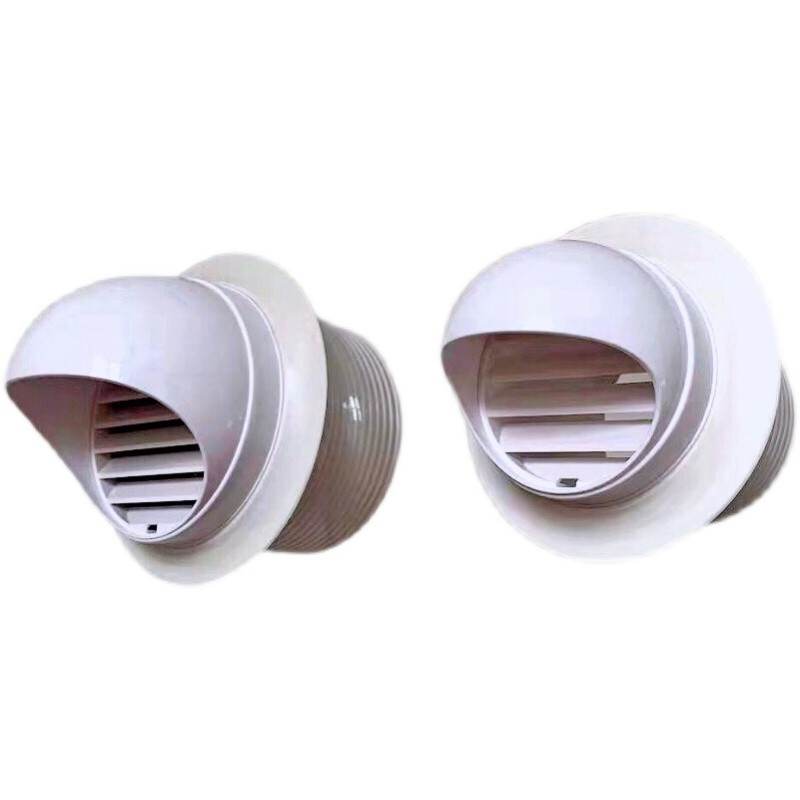 玻璃孔专用防雨罩防风帽防爬虫防鸟排气口排气罩穿墙风帽