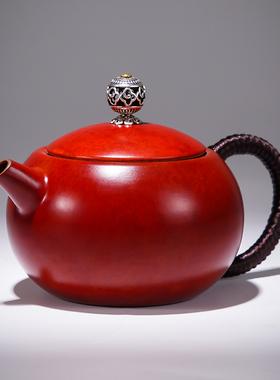 紫铜茶具《红颜知己茶礼套装》电陶炉烧水壶家用办公茶壶送礼套装