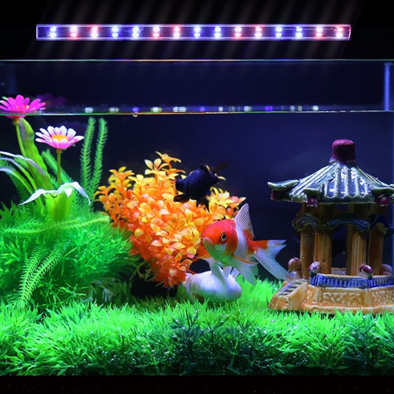 鱼缸led灯 防水增艳潜水灯三基色水族箱龙鱼灯小型七彩照明灯管,宠物/宠物食品及用品,照明器材,淘宝优惠券,粉丝福利购,淘宝优惠卷