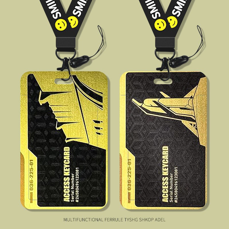 三角洲行动房卡周边卡套总裁会客厅金属卡东楼经理室钥匙卡套国王