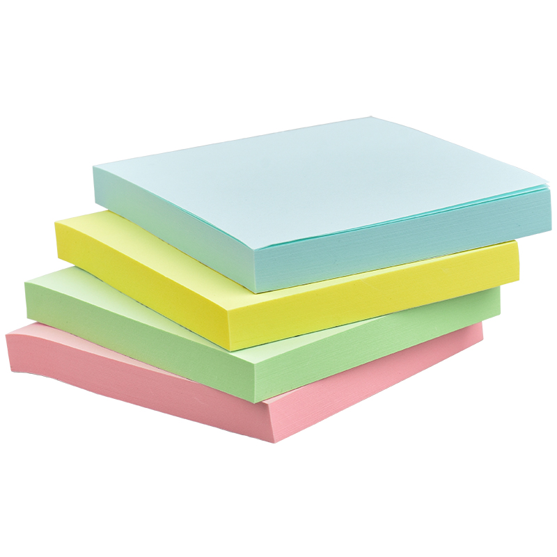 四本装N次贴可再贴便条纸留言备忘回电指示记录便签本留言条便利