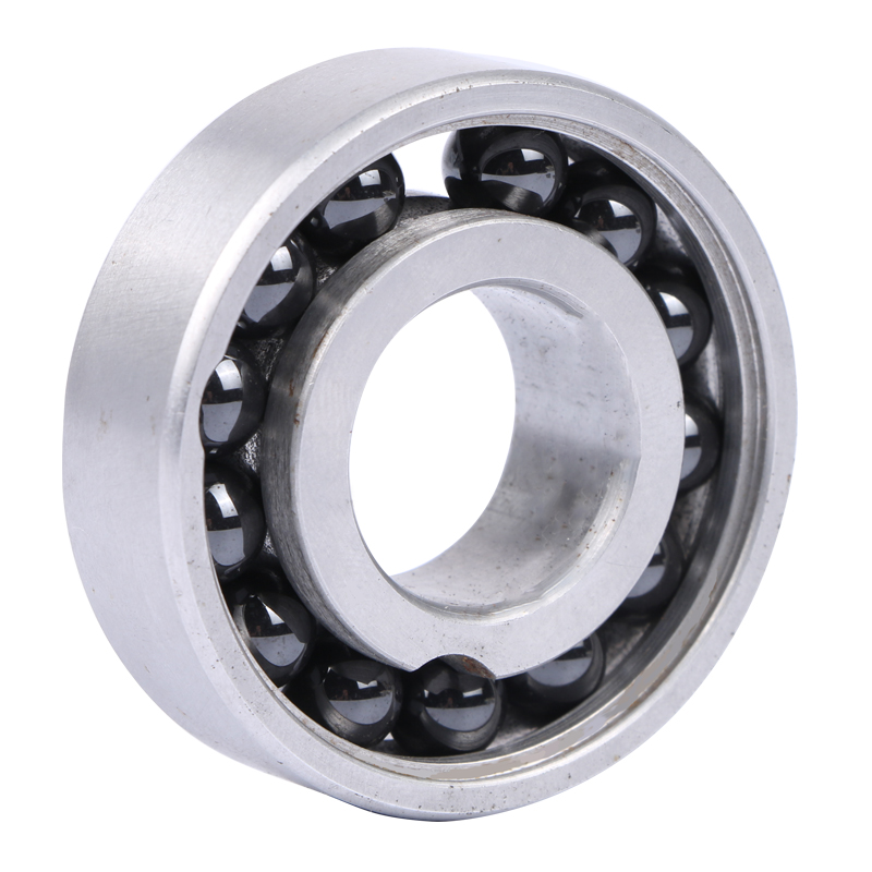 不锈钢混合陶瓷球高温轴承6204氮化硅满珠轴承20*47*14满珠轴承