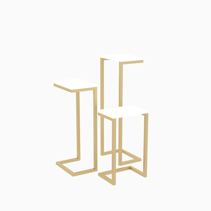 服装店展示架包架创意复古服装店鞋帽流水台橱窗设计摆设置物柜架