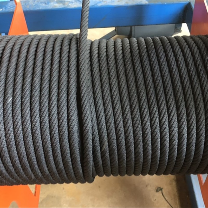 海缆绳游乐项目钢丝复合绳静力绳加钢编织复合绳