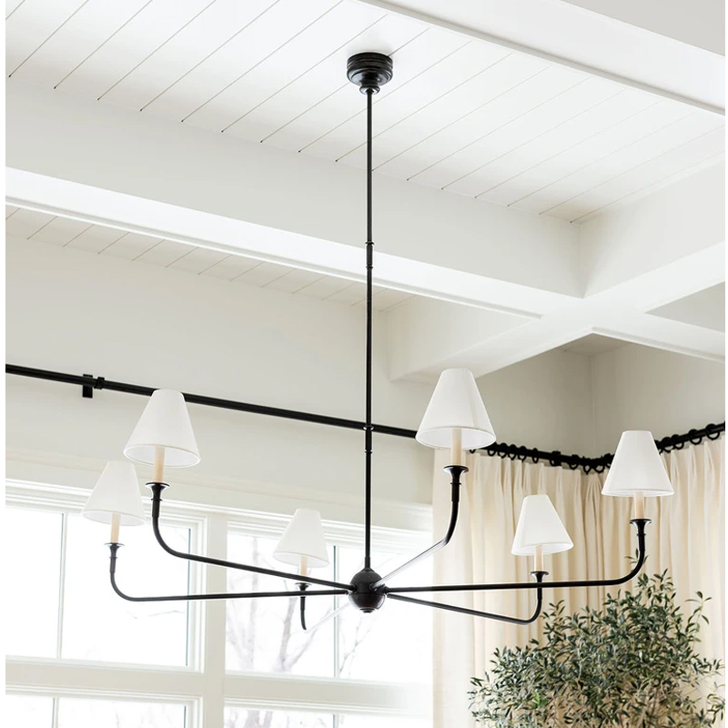 美式极简吊灯丹麦简约创意个性时尚艺术书房卧室饭厅客厅吊灯