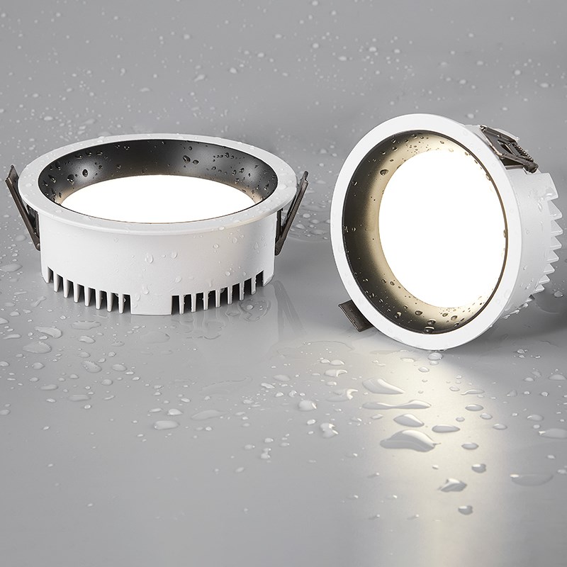 2024新款led全光谱超薄射灯防潮水嵌入式厨房专用防油烟厨卫筒灯