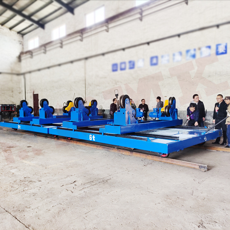拉钢架钢卷电动遥控轨道周转车模具转运工厂地轨台车工业地轨平车