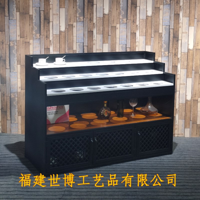 工业风火锅店串串香调料台复古酱料柜烧烤店餐厅自助调味台小料台