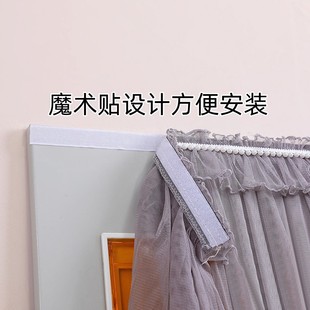 饰小帘子多媒体集线箱可视门铃电话套遮丑 电表箱蕾丝遮挡电闸箱装