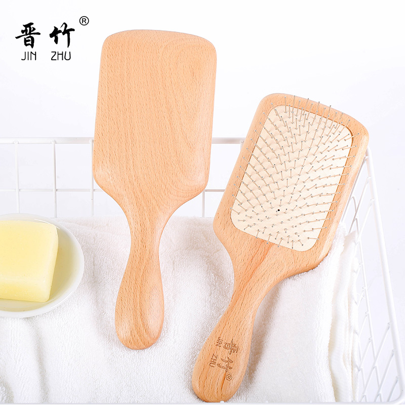 钢针齿防静电气垫经络头皮按摩梳头部养发美发气囊梳女大板木梳子