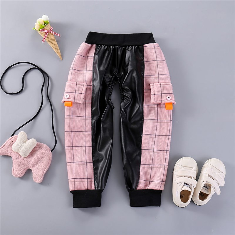 婴幼儿皮裤宝宝防尿裤儿童防水罩裤隔尿裤子冬可套棉裤防尿湿男童