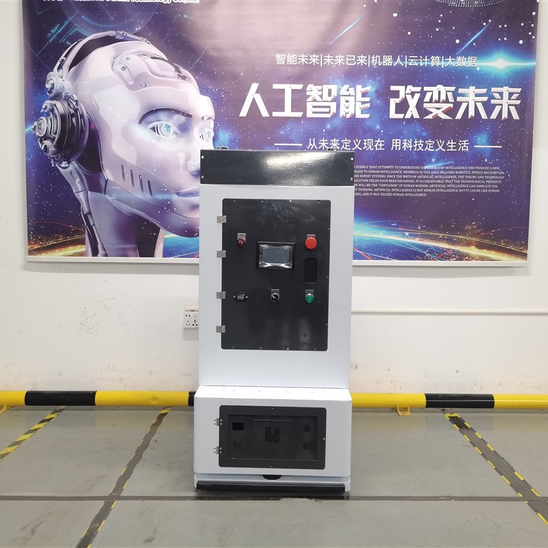 车间滚筒生产线周转agv小车滑轮双向行驶磁导航自动充电智能机器