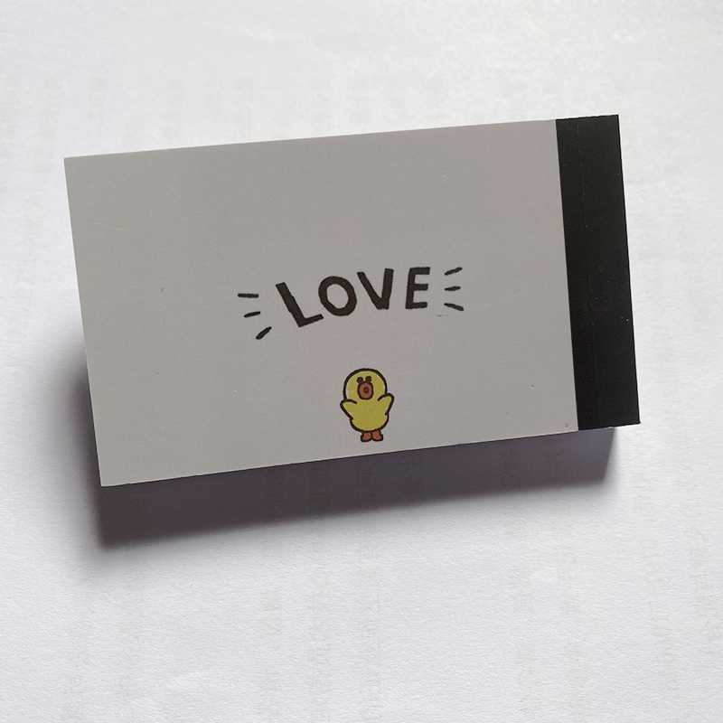 新品告白卡通可爱创意翻页动画送生日情人节女朋友男孩的小手翻书