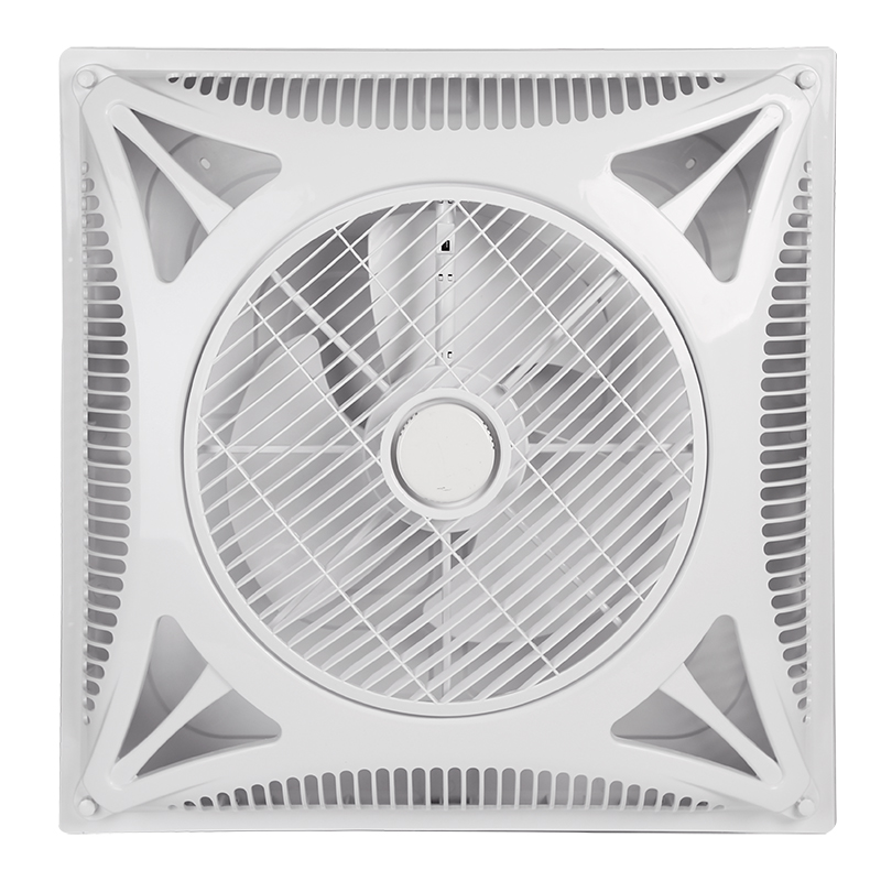 遥控集成吊顶嵌入式石膏铝扣板 600X600天花板空气循环吸顶电风扇