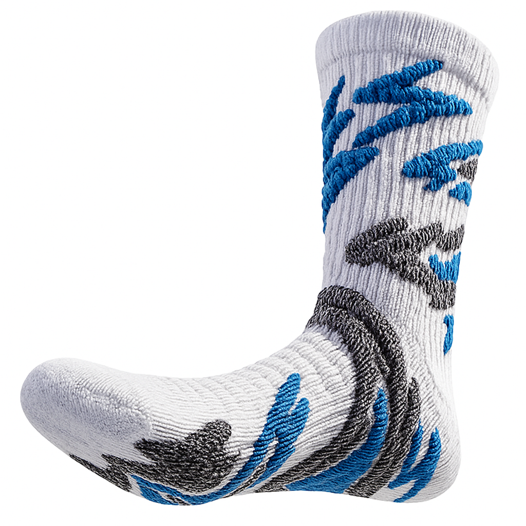 秋冬保暖专业篮球袜子毛巾底跑步训练防滑加厚中长筒青少年运动袜