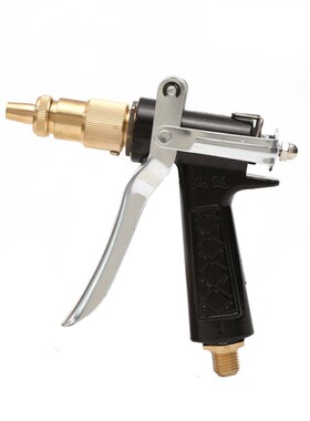 厂家全铜外丝洗车水枪 280型380型高压清洗机可调节清洗喷枪