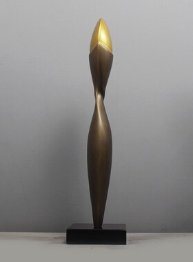 雕塑大摆件抽象艺术品摆设现代软装饰品玻璃钢家居售楼处客厅创意