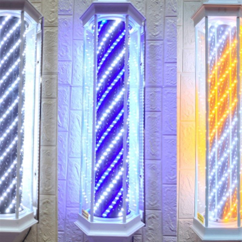 理发店转灯超亮节能LED户外防水美发店挂墙式六角发廊玻璃大灯箱,商业/办公家具,美发转灯,淘宝优惠券,粉丝福利购,淘宝优惠卷