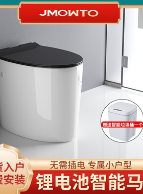 无水箱小户型电动智能马桶短款小尺寸超短脉冲49CM长座便器