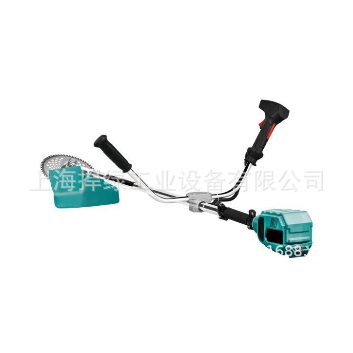 捍绿侧挂式锂电池割草机HL-882电动割灌机 果园除草机 草坪修剪机