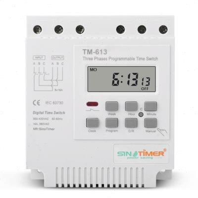 直销智能定时控制开关三相380xV自动断电时间控制器613水泵增氧大