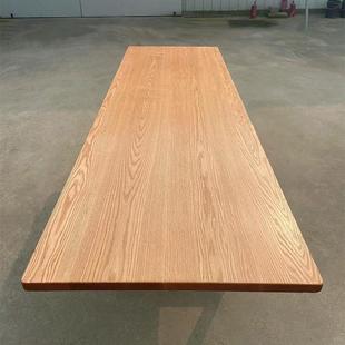 北美红橡木板实木板原木边柜楼梯踏步板橡木桌板吧台板桌面板定制