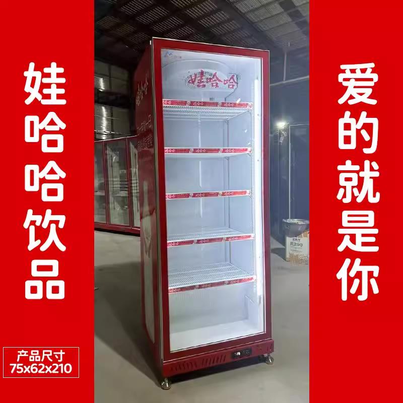 娃哈哈饮料柜保鲜柜冰柜立式冰柜商用展示柜饮料冷藏饮料啤酒冷藏