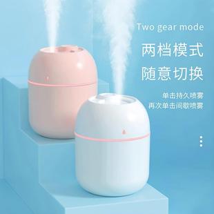 迷你USB静音加湿器家用卧室办公室桌面加湿器空气净化器 2024新款