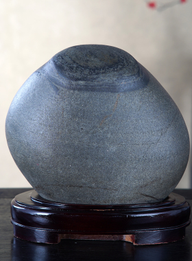 顶爷奇石原石靠山石装饰收藏摆件