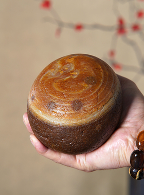 顶爷奇石原石靠山收藏玛瑙石摆件