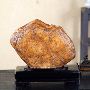 顶爷天然原石奇石【岁月金章】广西大化石收藏观赏镇宅靠山石摆件