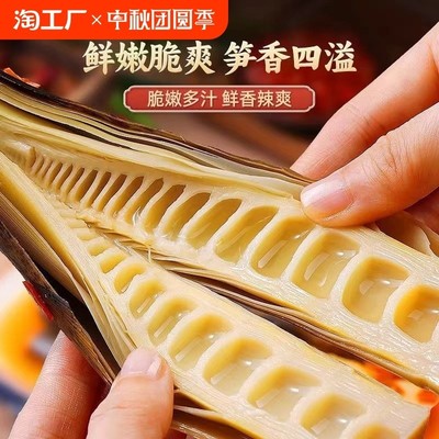 江西雷笋特产手剥笋新鲜脆嫩开袋即食壳薄肉多泡椒香辣笋尖不辣