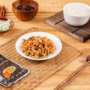 斜桥榨菜丝90g经典 去皮榨菜爽口清脆下饭配粥拌面蛋汤海宁榨菜 款