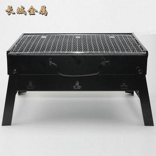 户外便携烧烤炉家用木炭碳烤炉BBQ折叠烧烤架加厚烧烤炉烧烤架