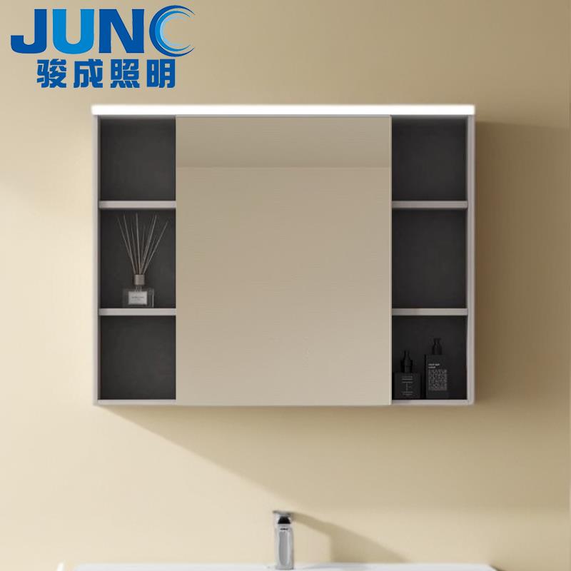 JUNC柜顶安装镜前灯卫生间镜柜专用灯浴室柜免打孔化妆led镜子灯