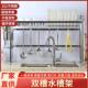 厨房碗架沥水架滤水篮置物架碗碟筷餐具晾放架碗筷双槽水槽架
