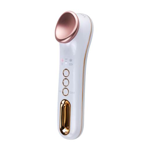 美容院同款冰暖眼部护理按摩美容仪器 震动冰敷热导脸部美肤仪