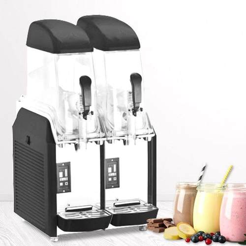 冰之乐雪融机雪泥机商用饮料果汁机CE认证三缸冷饮机全自动冰沙机