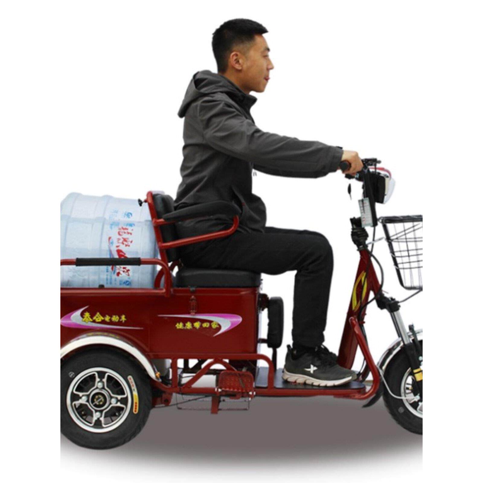 泰合中老年人轻便代步电动三轮车家用小型接孩买菜电三轮以旧换新