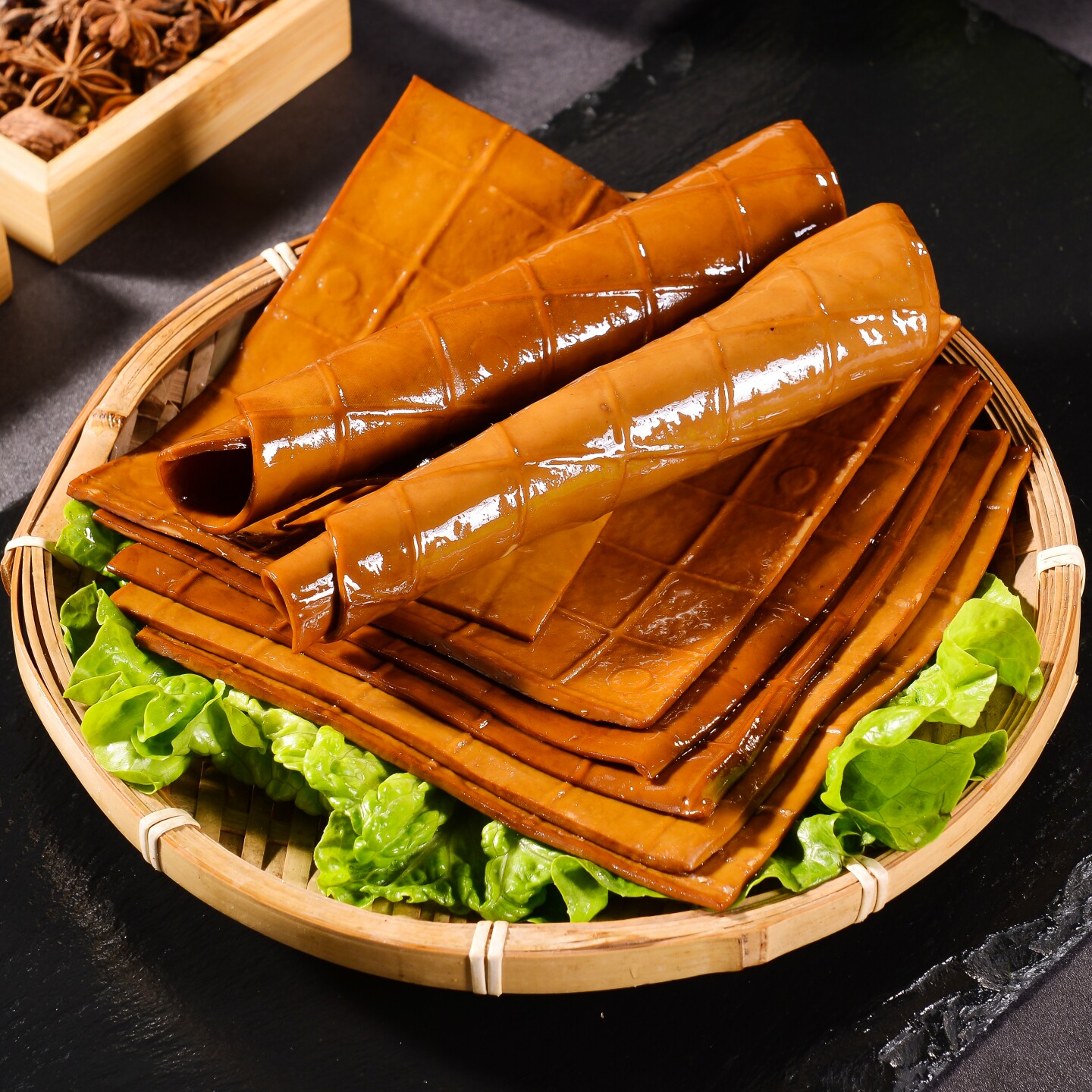 蜀食坊牛皮豆干火锅烧烤五香麻辣凉拌豆腐干商用批发四川重庆特产