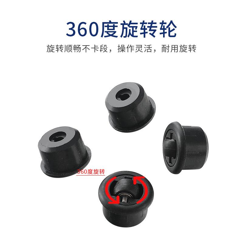 度移动书柜书架落地旋转收纳置物架创意柜转角展示柜五金配件