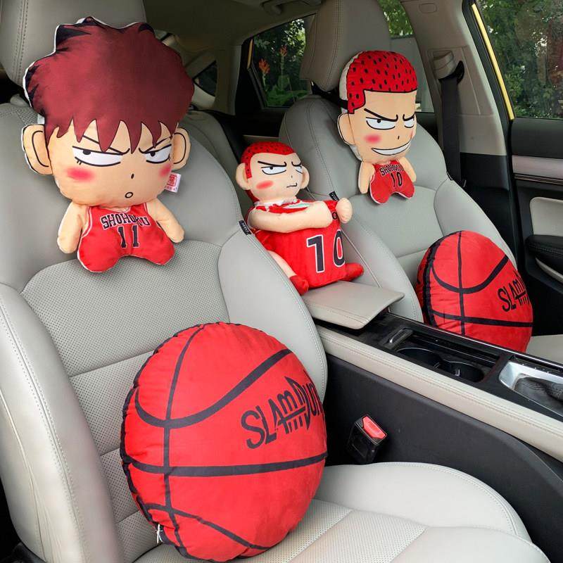 灌篮高手汽车卡通头枕腰靠车用护颈枕座椅枕头可爱抱枕车内饰用品,汽车用品/电子/清洗/改装,头枕,淘宝优惠券,粉丝福利购,淘宝优惠卷