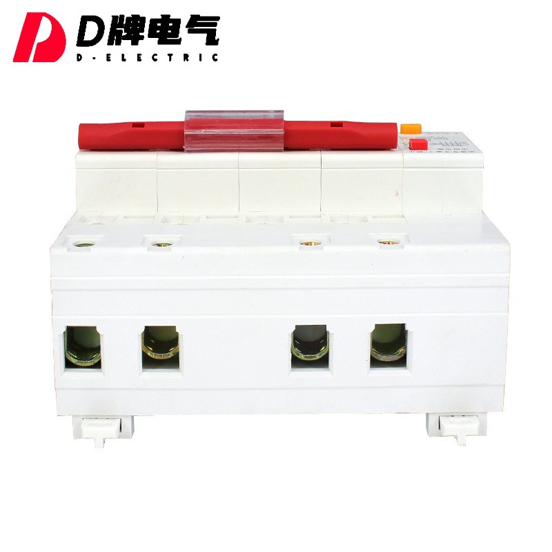 D牌380V漏电断路器DZ47LE 125 3P+N 100A一体型开关保护器总开关