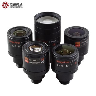 M12接口手动变焦工业模组镜头2.8-12 3.6-10 6-22 9-22 5-50mm