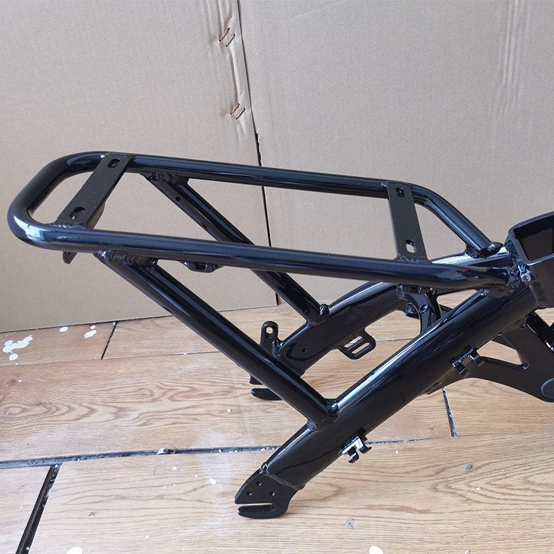 14寸折叠电动车铝合金车架代驾锂电车单车自行车后置改装架子配件