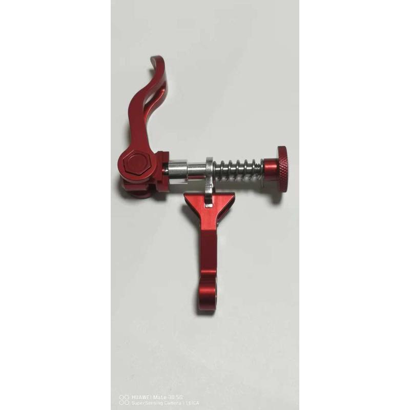 小布折叠自行车座管快拆