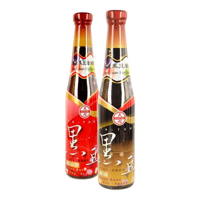 台湾进口大同黑豆荫油膏西螺纯酿造特级酱油膏卤肉饭老抽+生抽