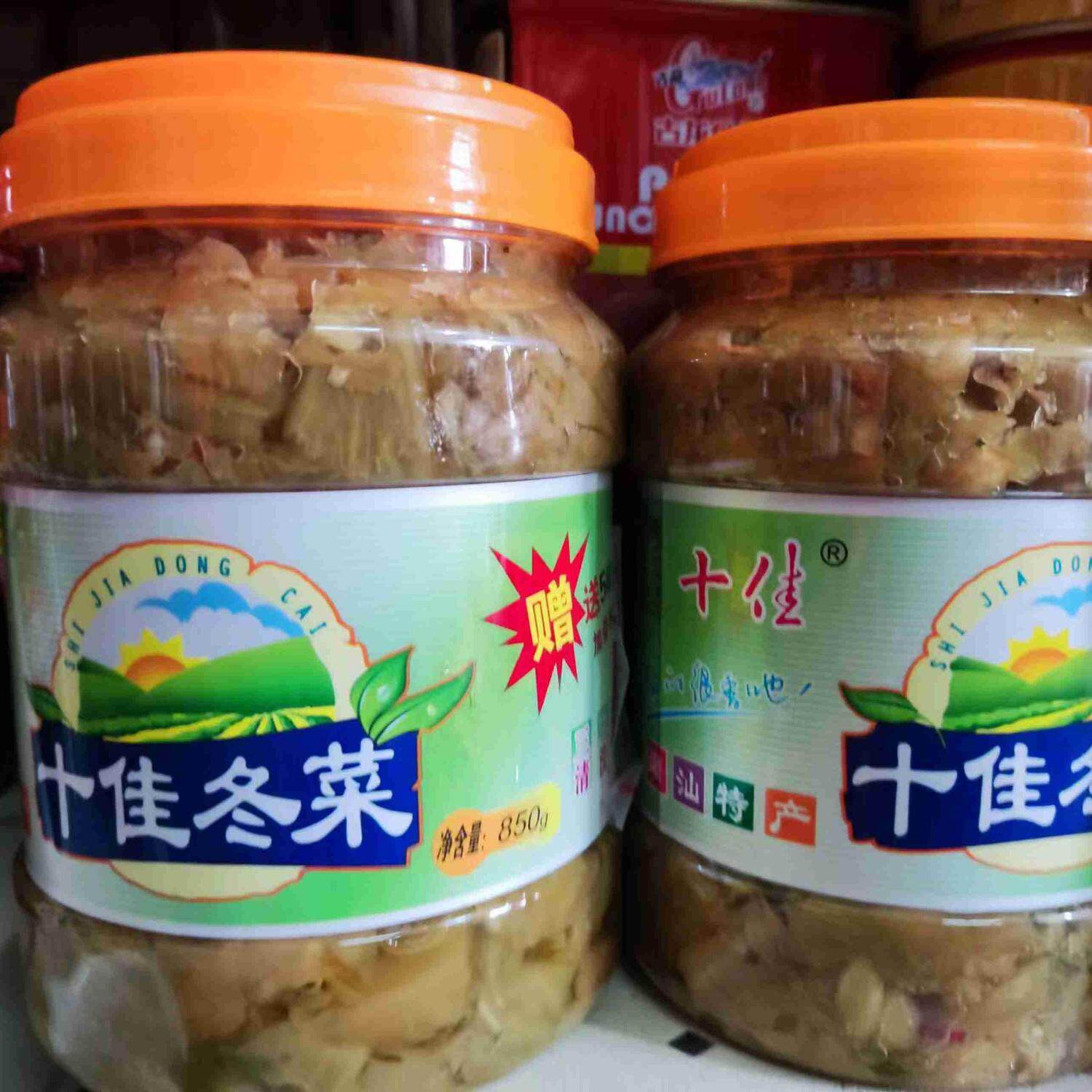 广东十佳 地都冬菜850g潮汕特产海鲜砂锅粥调料潮州风味腌制杂咸