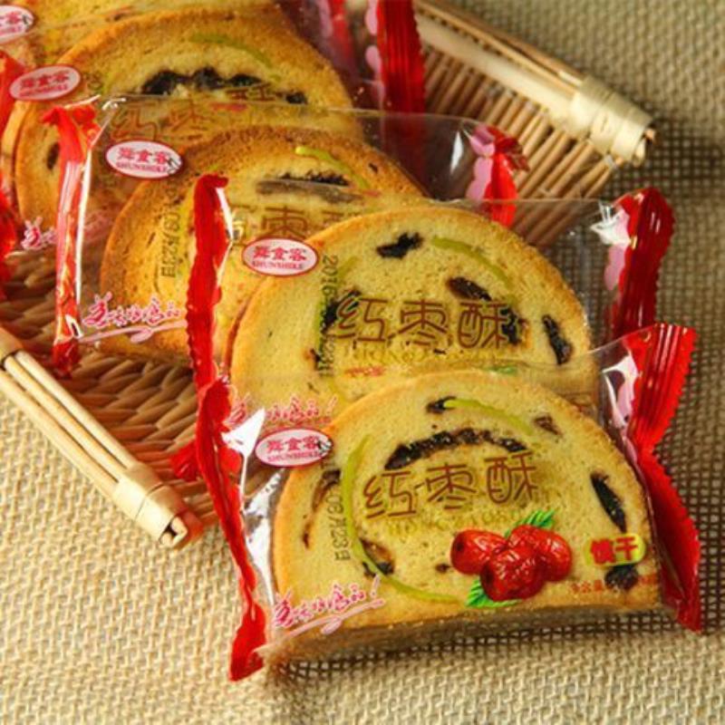【整箱四斤】红枣干馍片散装零食特产怀旧小包装烤馍山西